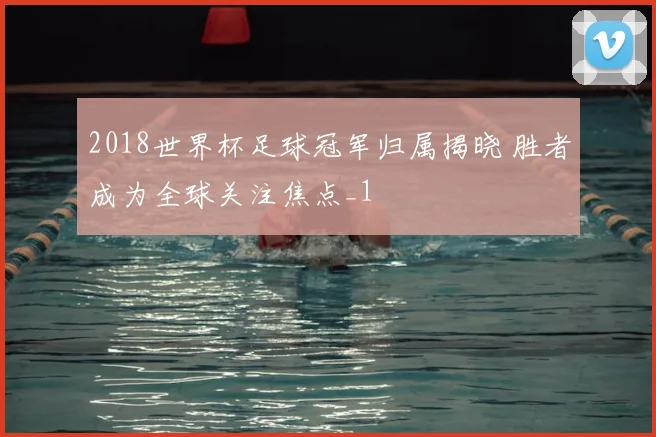 2018世界杯足球冠军归属揭晓 胜者成为全球关注焦点_1