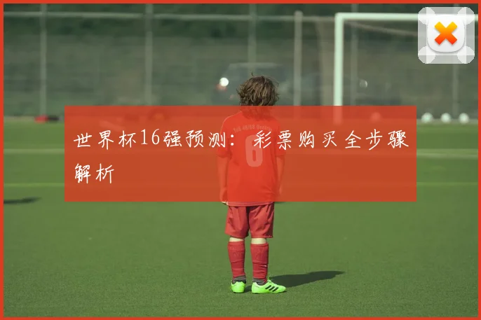 世界杯16强预测：彩票购买全步骤解析