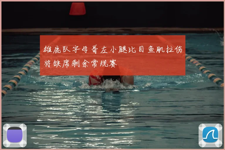 雄鹿队字母哥左小腿比目鱼肌拉伤将缺席剩余常规赛