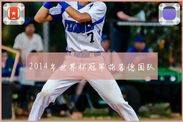 2014年世界杯冠军花落德国队