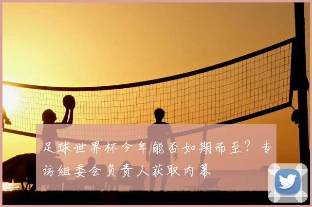 足球世界杯今年能否如期而至?专访组委会负责人获取内幕