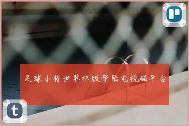 足球小将世界杯版登陆电视猫平台