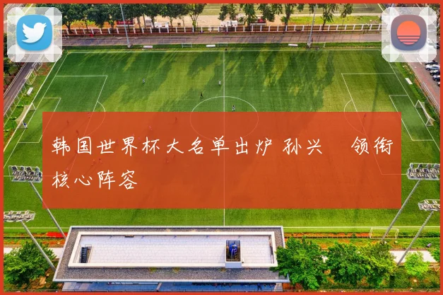 韩国世界杯大名单出炉 孙兴慜领衔核心阵容