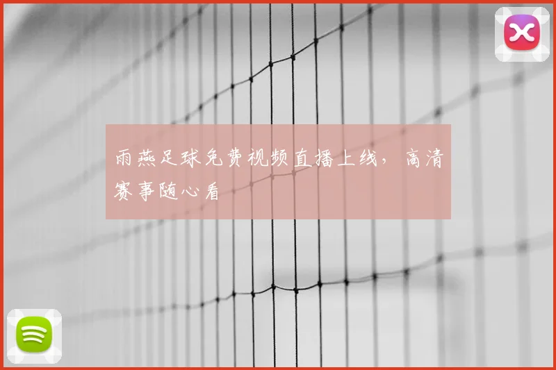 雨燕足球免费视频直播上线，高清赛事随心看